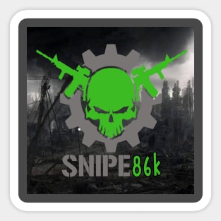 Snipe Apocolypse Sticker